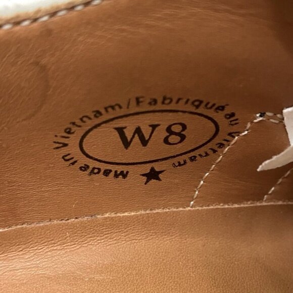 John Fluevog Two Tone Blk & Wht Patent Leather The Gateways Johnston Monkstrap 8 - Picture 8 of 15